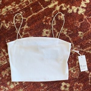 Spaghetti strap crop top